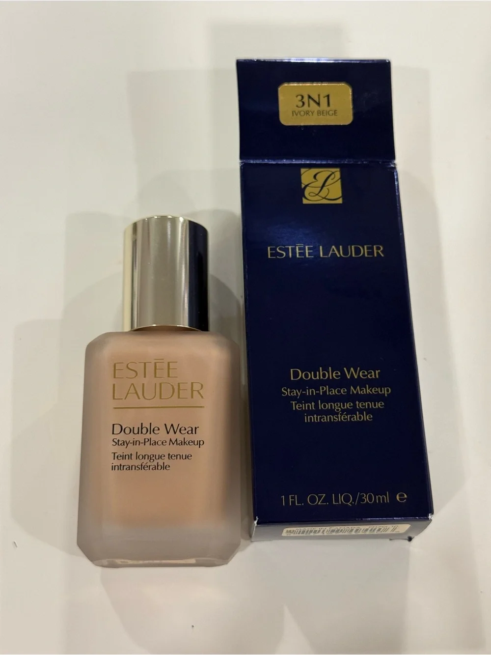 Estee Lauder Double Wear Foundation — Ivory Beige - 3N1
